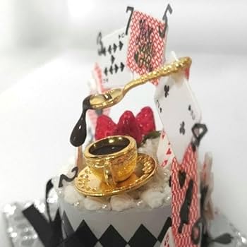 Amazon.co.jp: No.A242 トランプアーチ シックな帽子型ケーキ